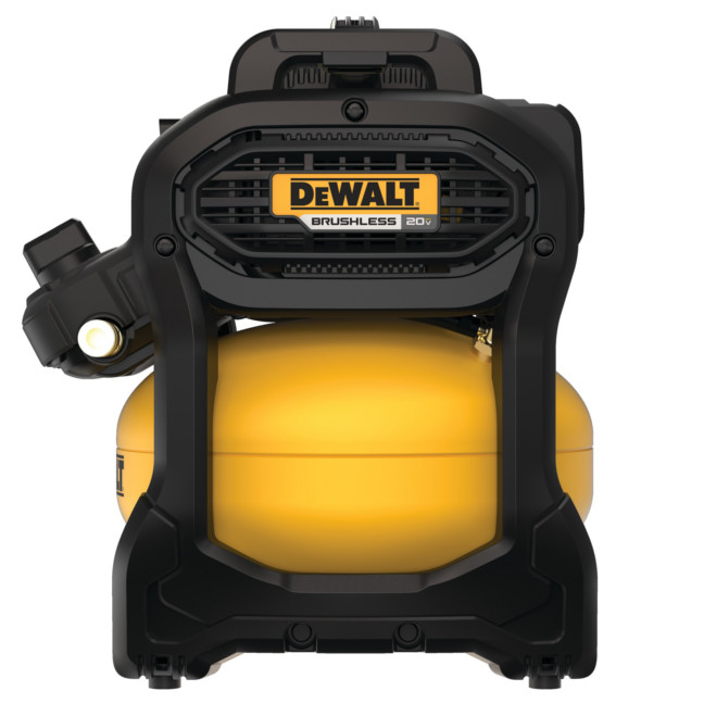Dewalt DCC2520B 20V MAX Gallon Cordless Air Compressor Side