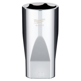 Milwaukee 45-34-2130 1/2" Drive 30mm Metric 6-Point Deep Socket with FOUR FLAT Sides