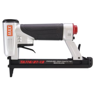 Max Tools TA116A/21-13 21ga 1/2" Crown Fine Wire Pneumatic Stapler 1/4" to 5/8"