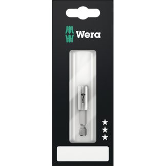 Wera 134398 899/4/1 SB 1/4" x 6" Magnetic Bit Holder - 1pk Carded
