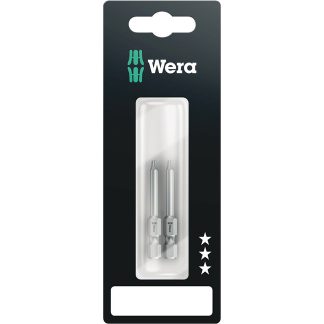 Wera 073720 867/4 Z SB TORX T10 x 2" Driver Bit - 2pk Carded