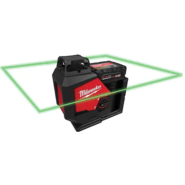 Milwaukee 3631-21 M12 Green 360° Single Plane Laser Kit