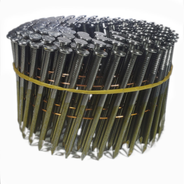 15 Degree Coil Nails-Smooth Shank