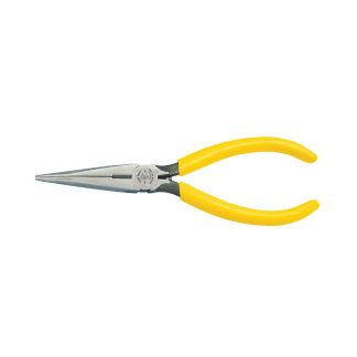 Klein D2037C Pliers, Needle Nose Side-Cutters with Spring, 7-Inch