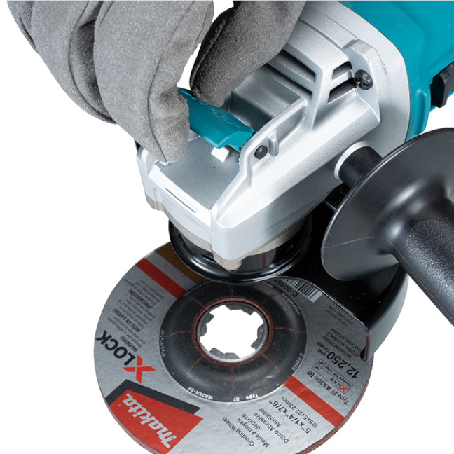 Makita GA5080 5" X-Lock Angle Grinder with Slide Switch - Image 2