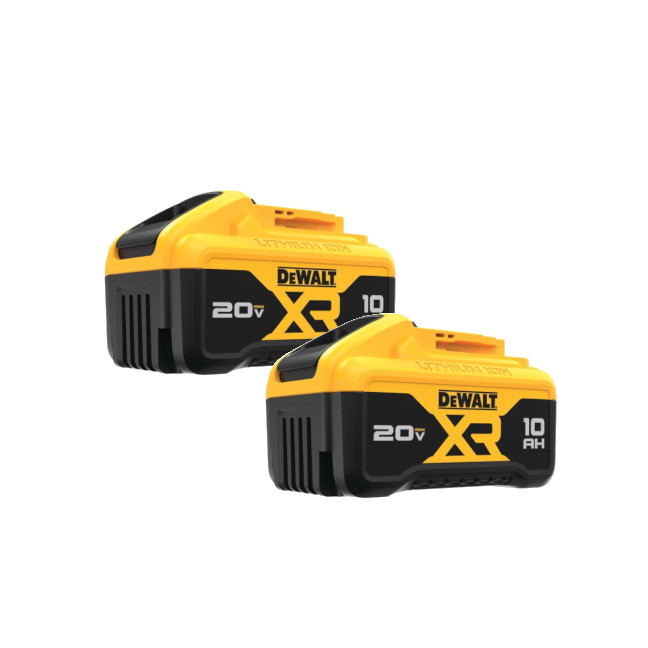 DeWalt DCB210-2 20V MAX* XR® 10.0AH Battery Pack-2 Pack