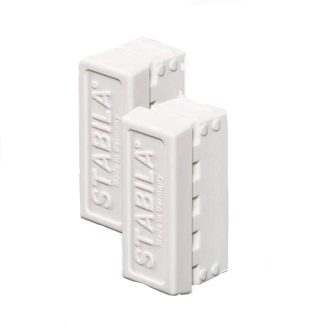 Stabila 20045 Type 80 AS-2/ 80-AS M-2 Rubber End Caps 2pk