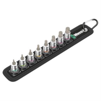 Wera 003996 Belt C 2 Zyklop In-Hex-Plus bit socket set with holding function, 1/2" drive, 6 pieces