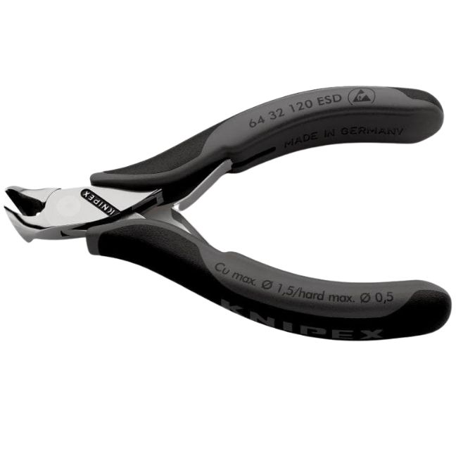 Knipex 002017 ESD Electronics Tool Set in Zipper Pouch 6-Piece