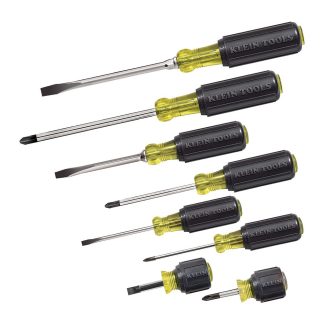Klein 85078 Screwdriver Set, Multi-Application, 8-Piece
