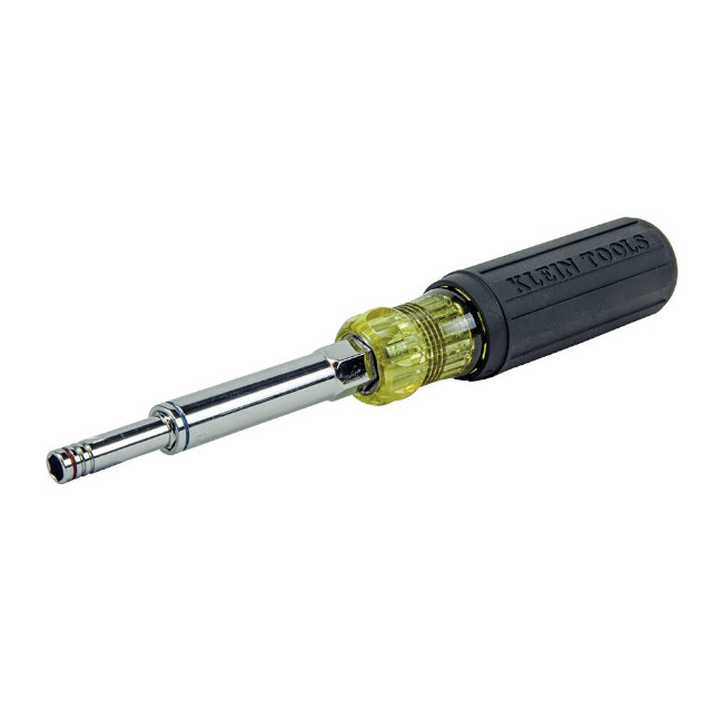 Klein 32801 5-in-1 Multi-Bit Screwdriver / Nut Driver, Heavy Duty