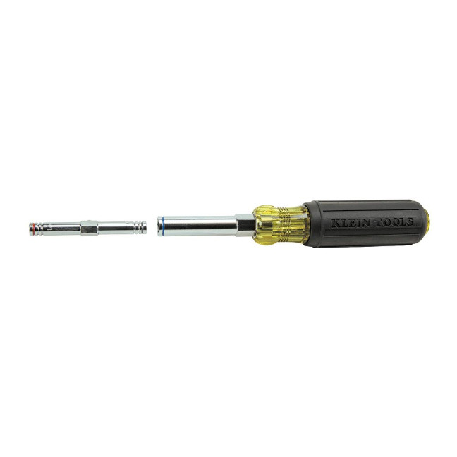 Klein 32801 5-in-1 Multi-Bit Screwdriver / Nut Driver, Heavy Duty