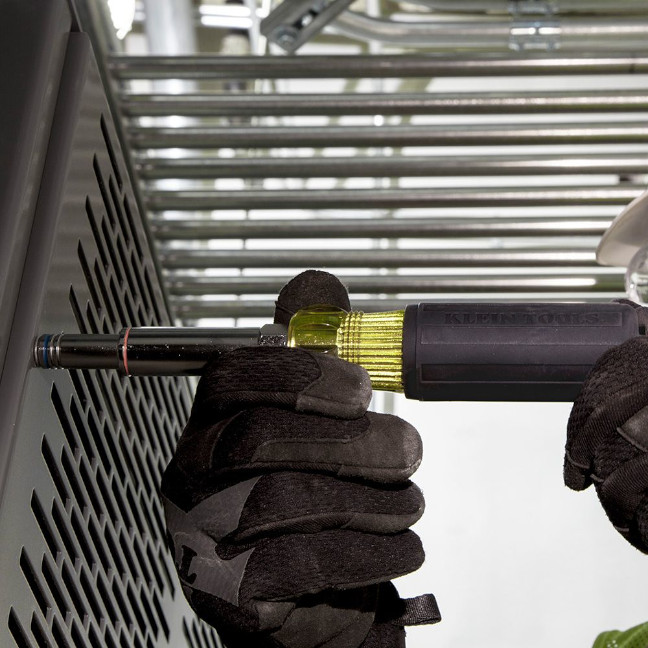 Klein 32801 5-in-1 Multi-Bit Screwdriver / Nut Driver, Heavy Duty