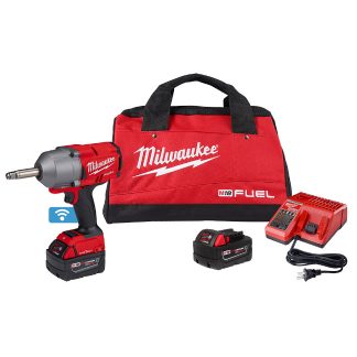 Milwaukee 2769-22R M18 FUEL 1/2” Extended Anvil Controlled Torque Impact Wrench Kit with ONE-KEY