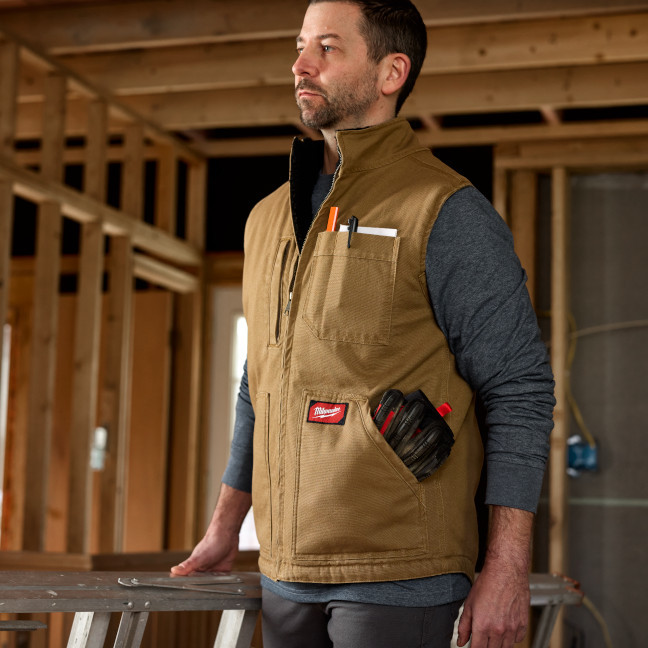 Milwaukee 801 Series Heavy-Duty Sherpa Lined Vest