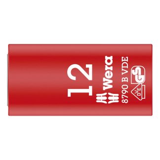 Wera 004956 8790B VDE Insulated Socket 12.0 x 3/8"