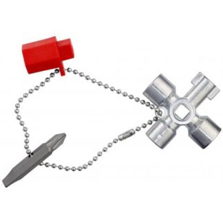 Knipex 001102 1-3/4" (44mm) Control Cabinet Key - Standard