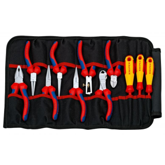 Knipex 001941 Tool Roll Plier Set 11-Piece