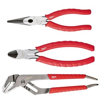Milwaukee 48-22-6331 Comfort Grip Pliers Set 3-Piece