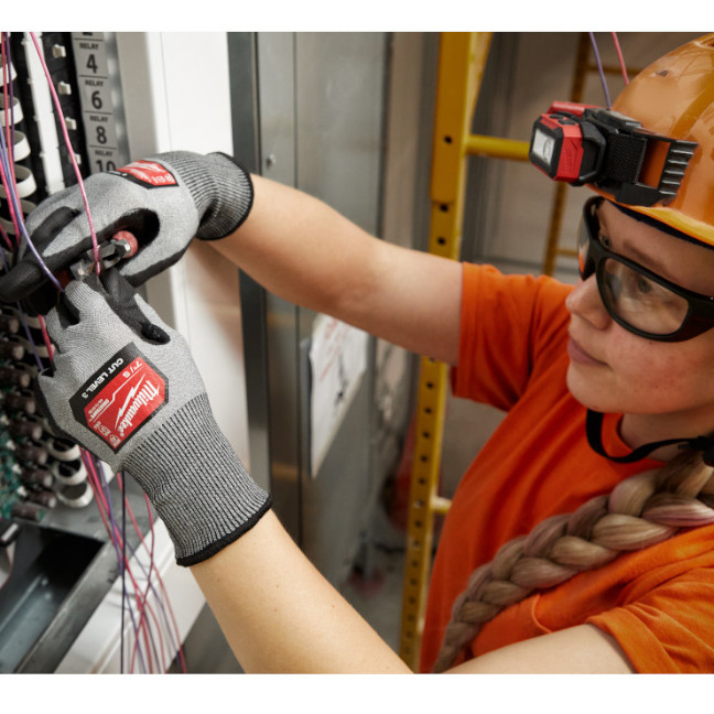 Milwaukee Cut Resistant High-Dexterity Polyurethane Dipped Gloves 6-Pack - Image 4