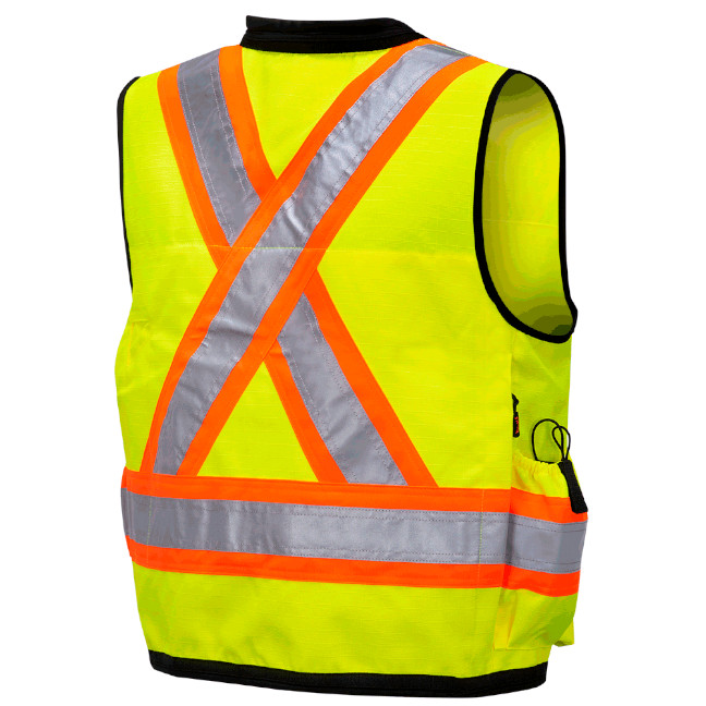 Pioneer Hi-Viz Oxford Polyester Surveyor's Safety Vest