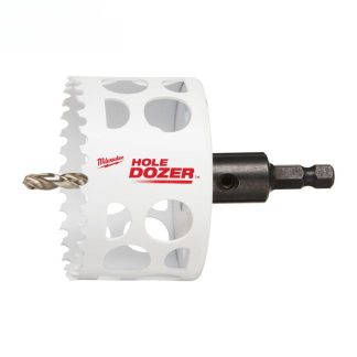 Milwaukee 49-56-9669 2-1/2" Hole Dozer Bi-Metal Hole Saw with Arbor