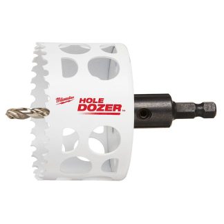 Milwaukee 49-56-9670 3" Hole Dozer Bi-Metal Hole Saw with Arbor