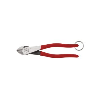 Klein D228-8TT High Leverage 8" Diagonal Cutting Pliers with Tether Ring