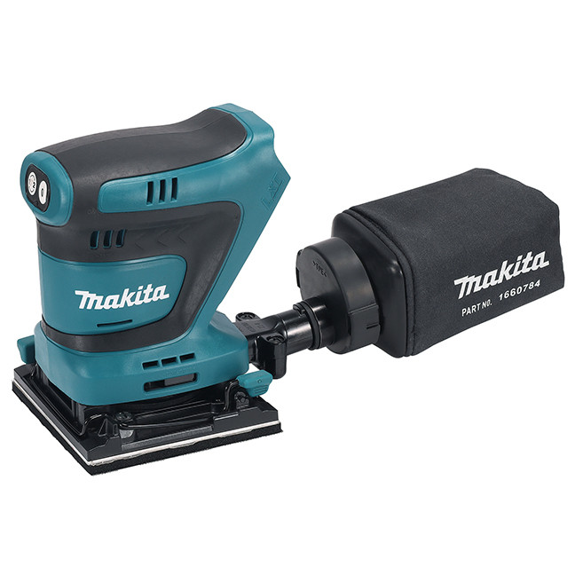 Makita DBO480ZX1 18V LXT Cordless 1/4" Sheet Finishing Sander-Tool Only