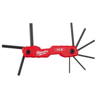 Milwaukee 48-22-2181 9-Key SAE Folding Hey Key Set