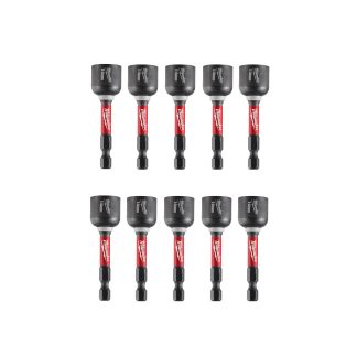 Milwaukee 49-66-4614 14mm x 2-9/16" SHOCKWAVE IMPACT Duty Nut Driver 10-Pack