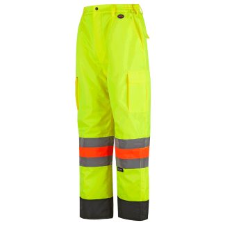Pioneer 6041 V1190860 Hi-Viz MTQ Traffic Control Winter Insulated Safety Pants