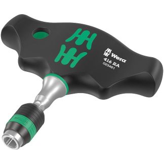 Wera 023461 Rapidaptor 416 RA 1/4" Hex Drive Ratcheting T-Handle
