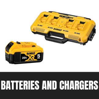 DeWalt Batteries, Chargers, and Radios