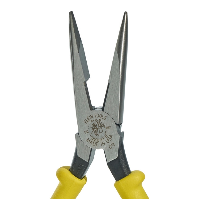 Klein J203-8 8" Needle Nose Side-Cutter Pliers - Image 3