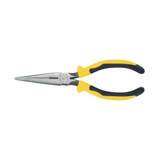 Klein J203-7 7" Needle Nose Side Cutter Pliers with Curved Handles