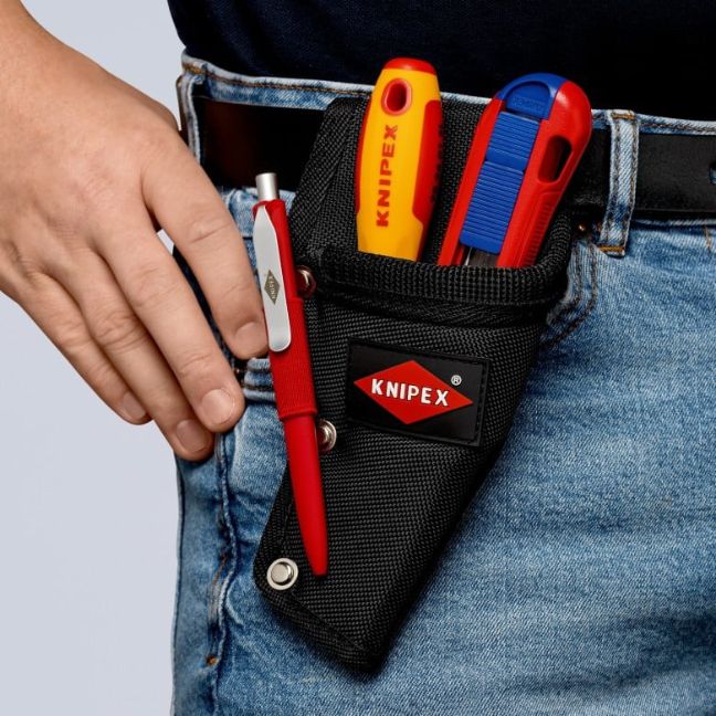 Knipex 001975LE 8-1/2" Multi-Purpose Belt Pouch for 950520 - Empty