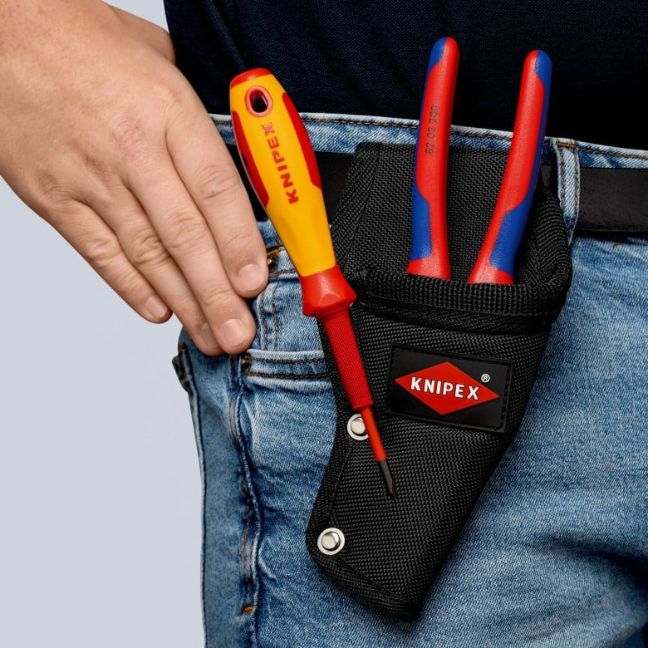 Knipex 001975LE 8-1/2" Multi-Purpose Belt Pouch for 950520 - Empty