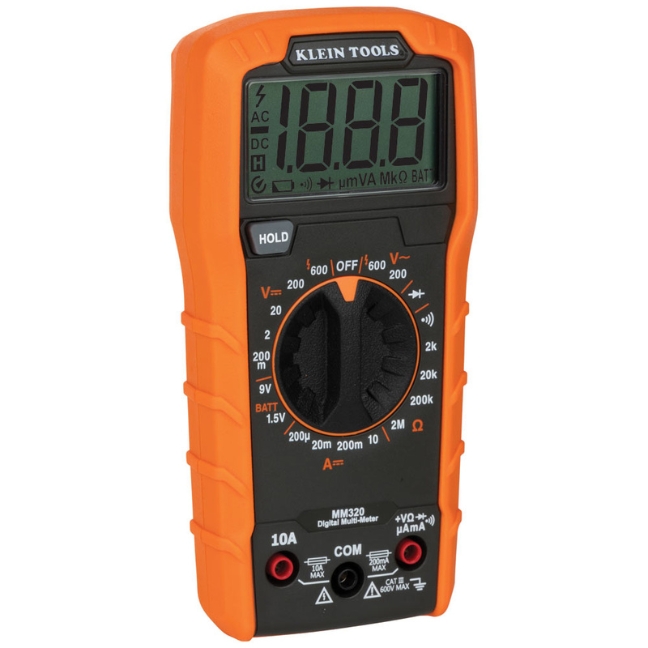 Klein MM320KIT Digital Multimeter Electrical Test Kit - Image 2