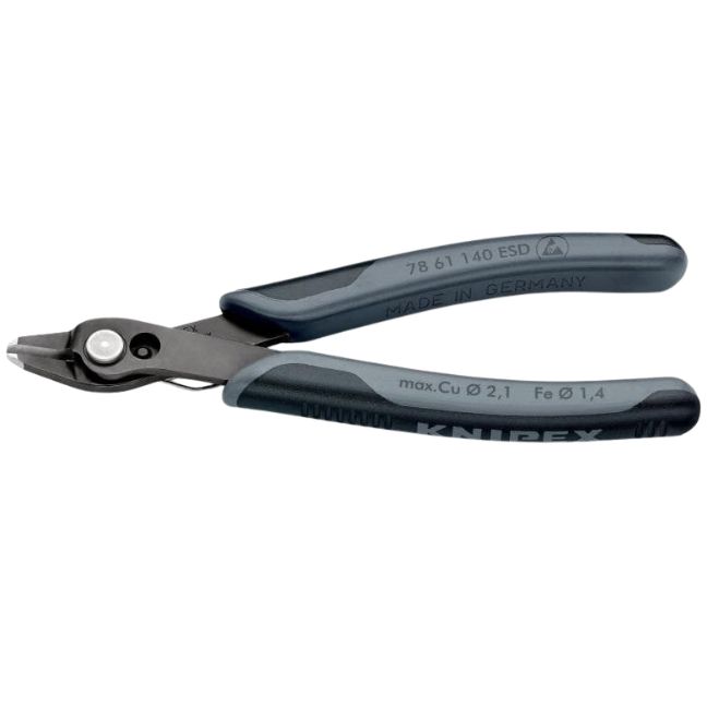 Knipex 7861140ESD 5-1/2" (140mm) Electronics SUPER KNIPS XL - ESD - 64HRC