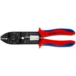 Knipex 9721215C 8-1/2" (215mm) Crimping Pliers - Mandrel Crimp