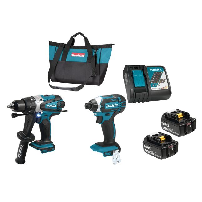 Makita DLX2145TX 18V LXT 2-Tool Combo Kit
