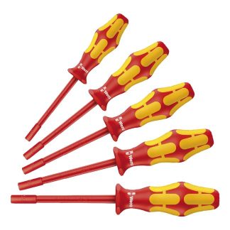 Wera 345200 190I/5 SW VDE SAE Insulated Nut Driver Set