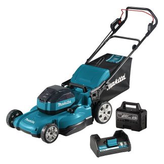 Makita LM002JM101 64V MAX 21" Brushless Cordless Lawnmower with XPT Kit