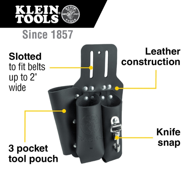Klein S5118PRS Lineman's Tool Pouch - Image 3