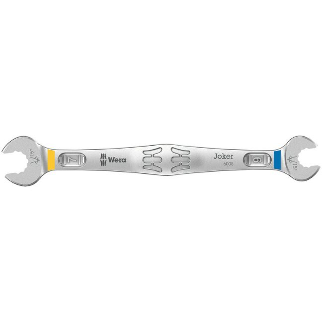 Wera 020310 6005 Joker Double Open-Ended Wrench, 6mm-7mm