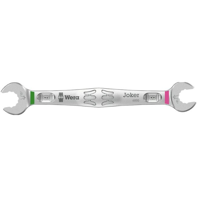 Wera 020311 6005 Joker Double Open-Ended Wrench, 8mm-9mm