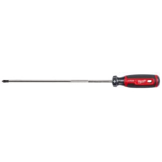 Milwaukee MT204 USA Made #2 Phillips x 10" Shank Cushion Grip Screwdriver