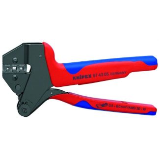 Knipex 974305 8" Crimp System Pliers F-Crimp Profile