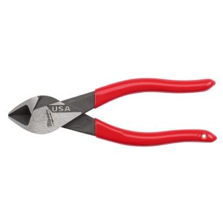 Milwaukee MT506 USA Made 8" Diagonal Dipped Grip Cutting Pliers